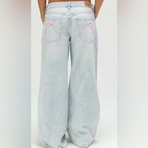 RSQ Light Blue Women's Flare Jeans